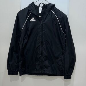 Adidas Black Hooded Jacket